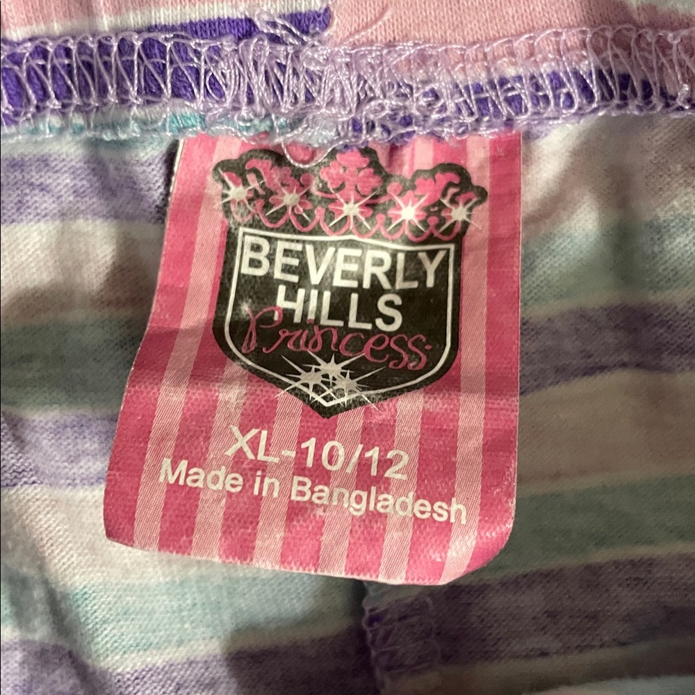 Beverly Hills Princess capri pants 10-12 - Picture 3 of 3